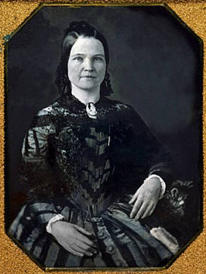 1847 - Mary Todd Lincoln (O - Framed)