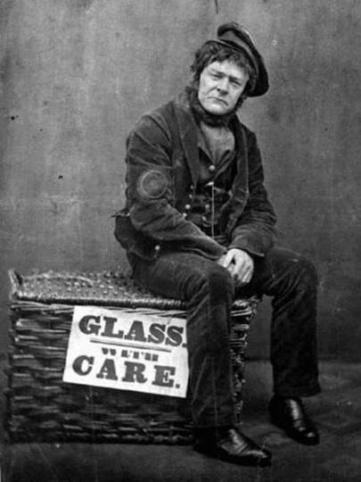 1855 - British Actor, Sam Cowell (O - 540x405)